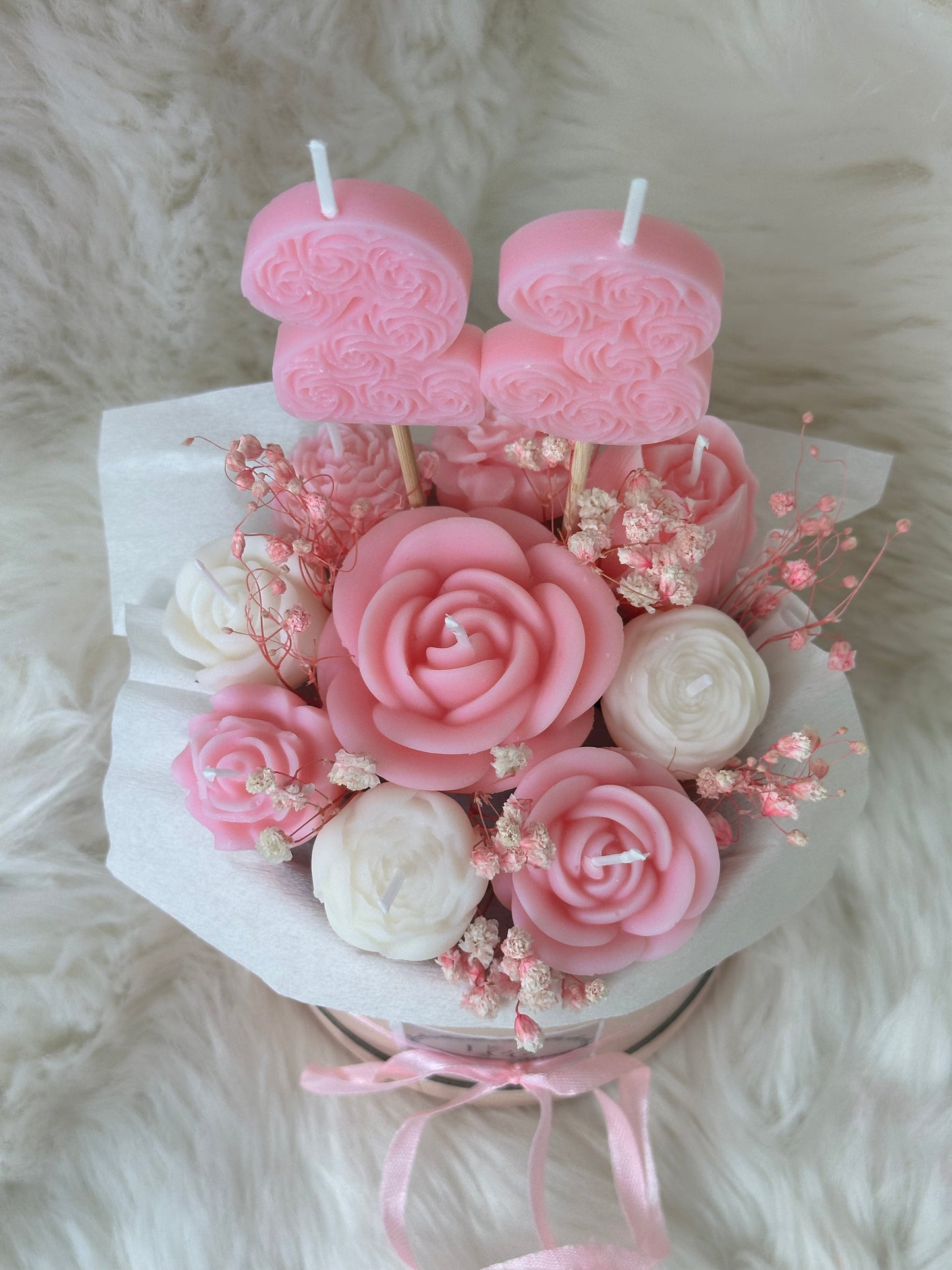 Bouquet de bougies anniversaire