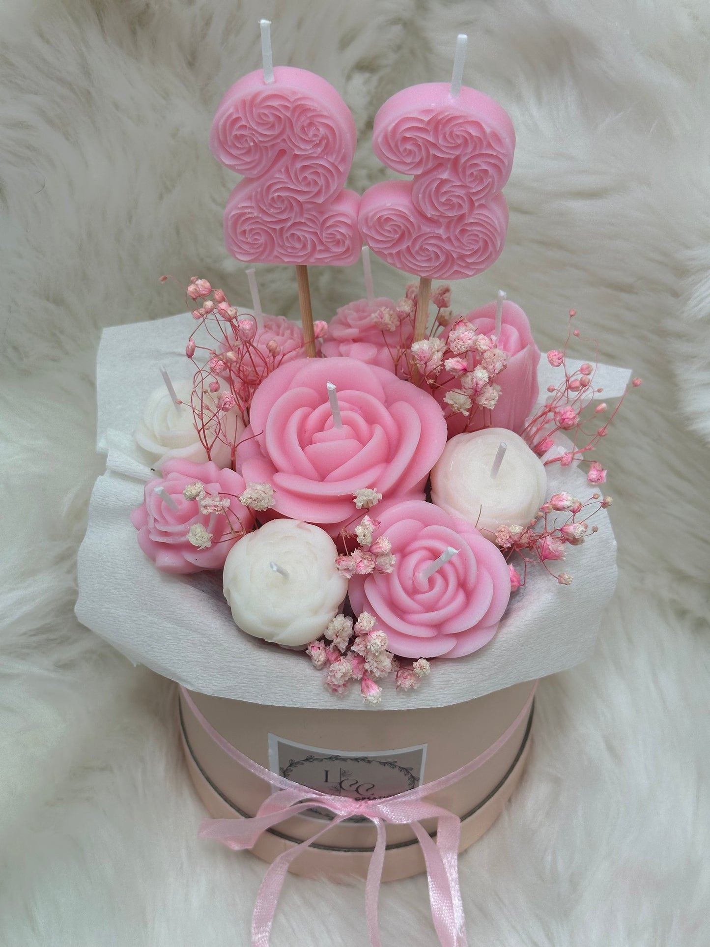 Bouquet de bougies anniversaire