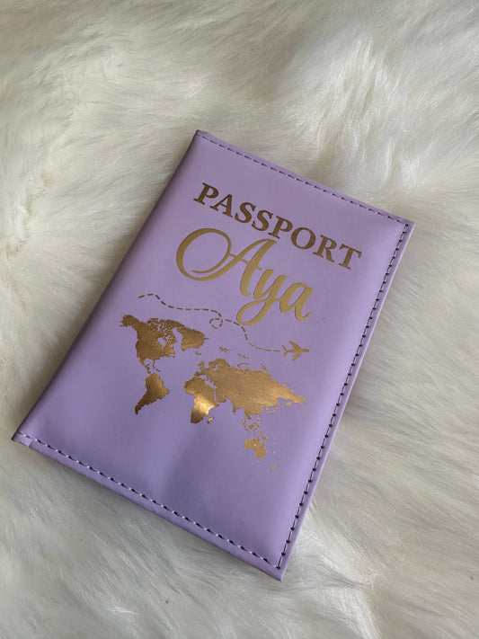 Protège passeport personnalisé